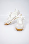 Beige Stripe Sneakers - image 1