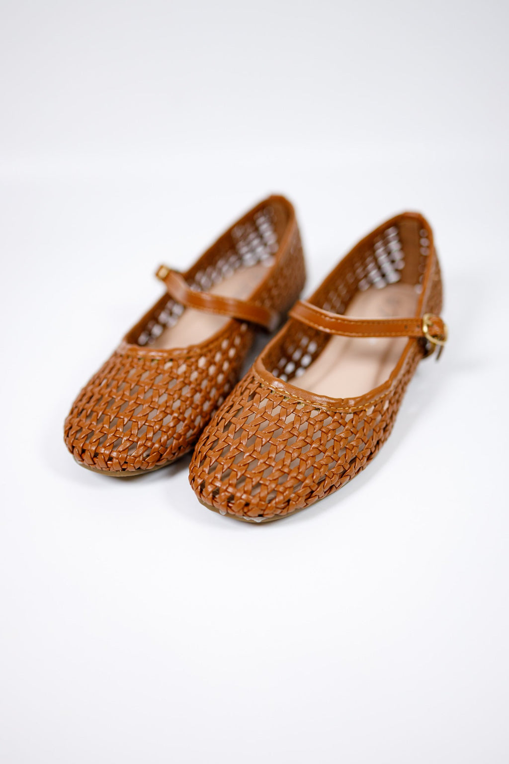 Brown Woven Flats - image 2